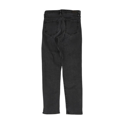 Black Solid Jeans