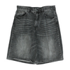 Black Denim Shorts