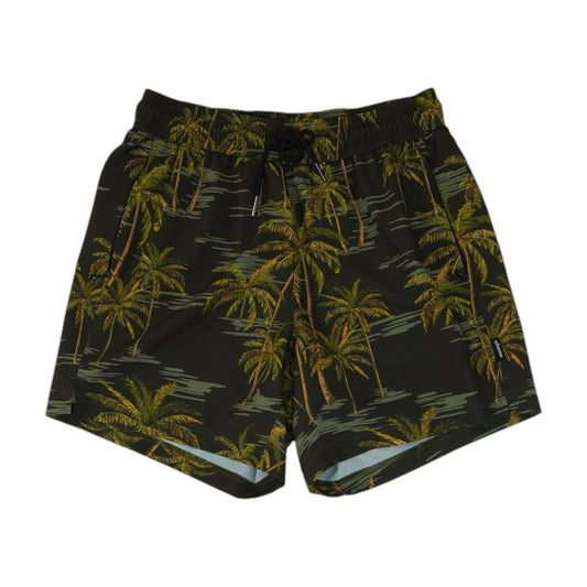 Green Tropical Swim Bottom
