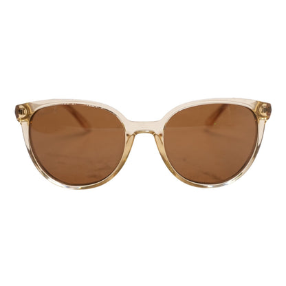 Yellow Cheetah Round Sunglasses