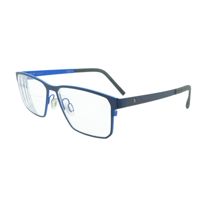 Blue Westhampton Square Prescription Eyewear