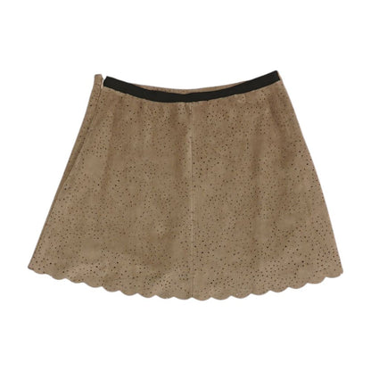 Brown Mini Skirt