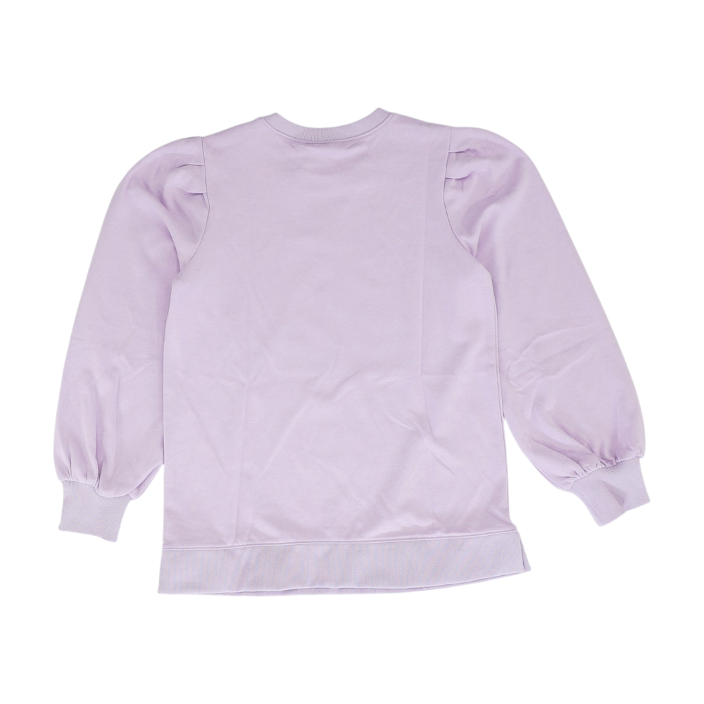 Lavender Solid Sweatshirt Pullover