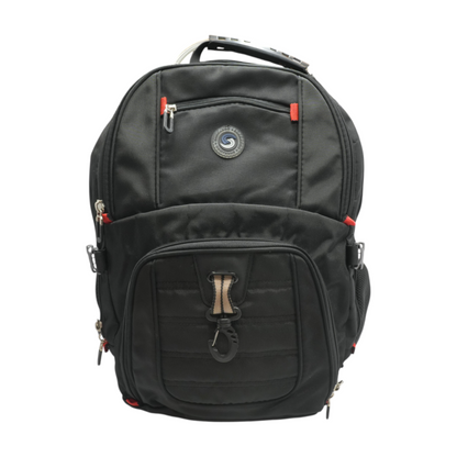 Black Travel Laptop Backpack