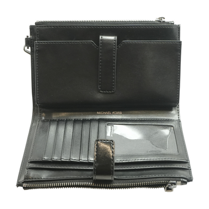 Black Continental Wallet