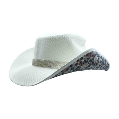 White Western Hat