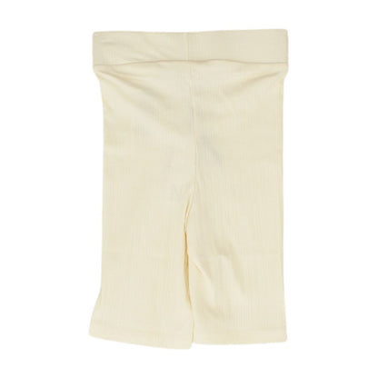 Ivory Solid Active Shorts