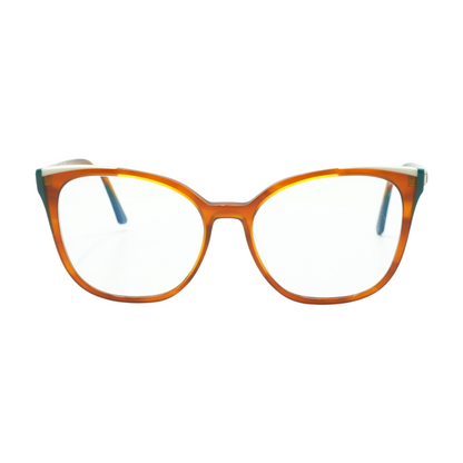 Brown GM0390 Cat Eye Prescription Eyewear