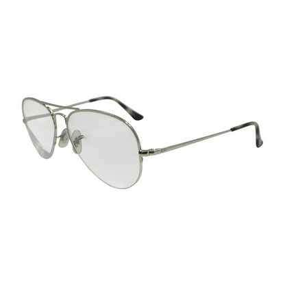 Silver RB 6589 Aviator Prescription Eyewear