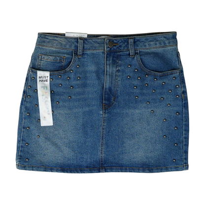 Blue Mini Skirt