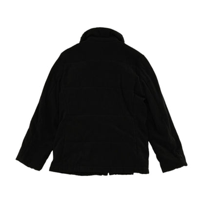 Black Solid Lightweight Jacket