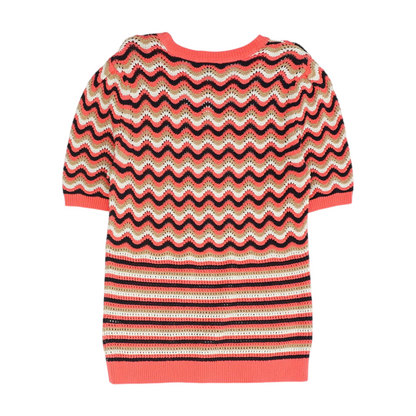 Multi Striped Pullover Sweater
