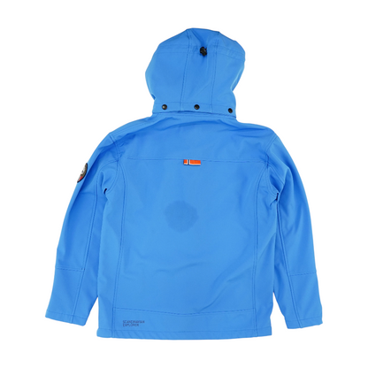 Blue Solid Jacket