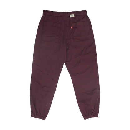 Maroon Tapered Pants