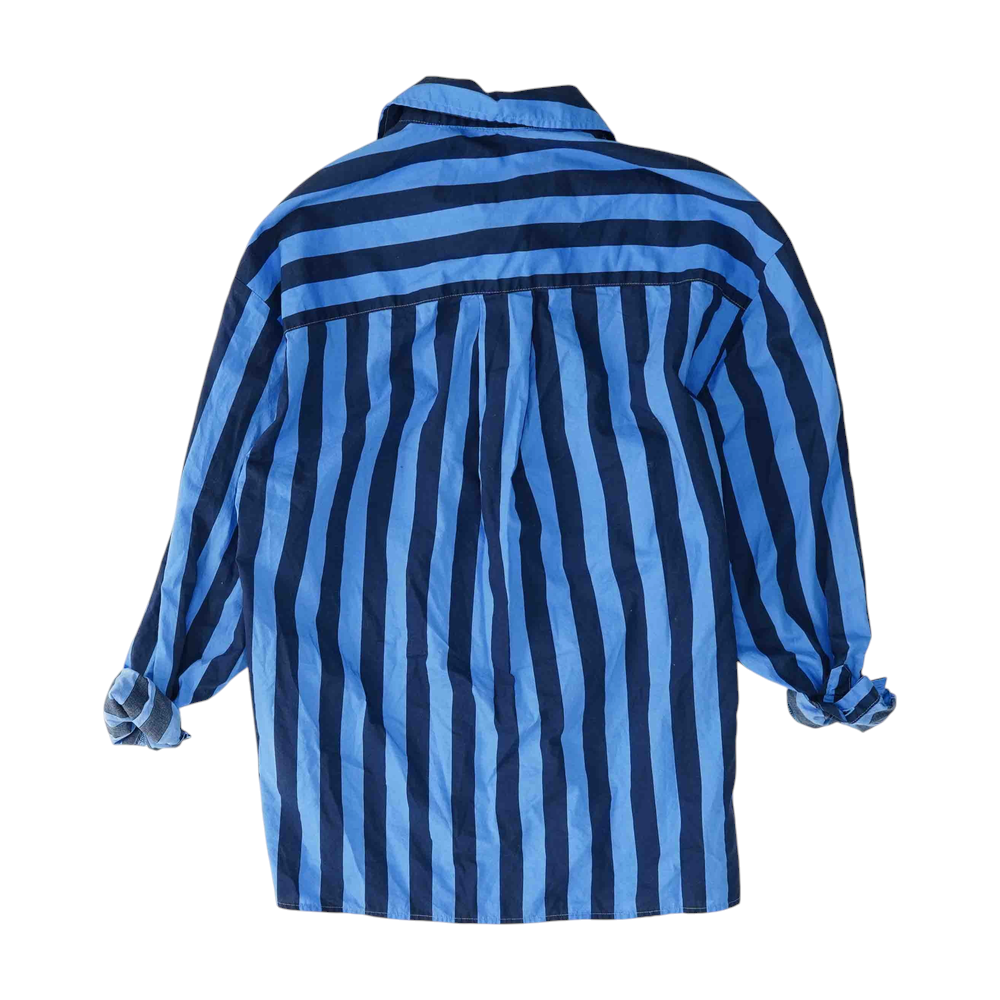Blue Striped Button Down