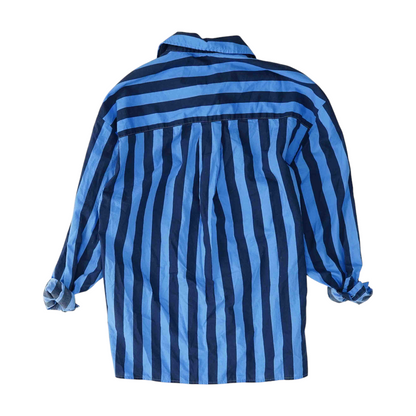 Blue Striped Button Down