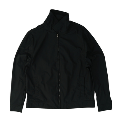 Black Solid Active Jacket