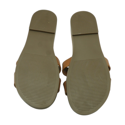 Brown Flat Sandals