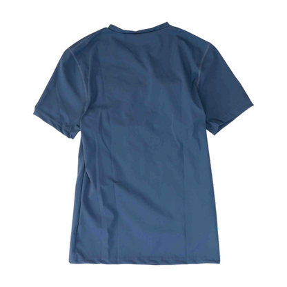 Blue Solid T-Shirt