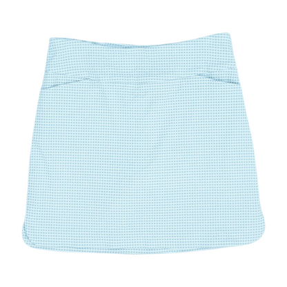 Gray Check Mini Skort