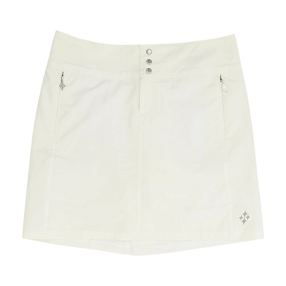 White Active Skort