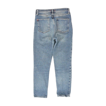 Blue Solid Jeans
