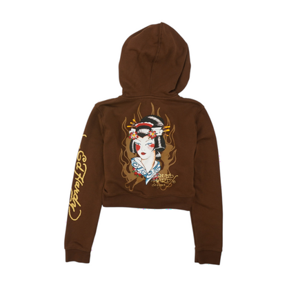 Brown Solid Jacket