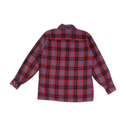 Red Plaid Flannel Button Down