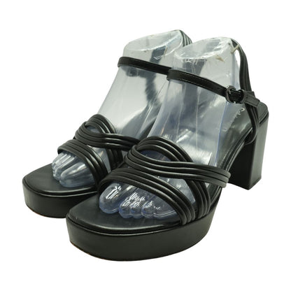 Black Block Heels