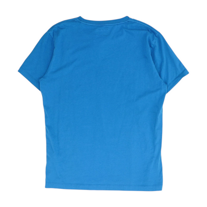 Blue Solid T-Shirt