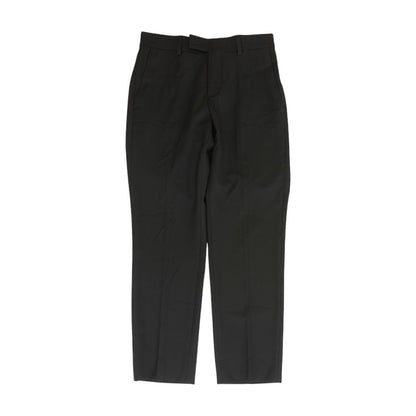 Black Solid Dress Pants