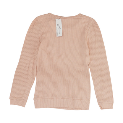 Peach Petite Pullover Sweater