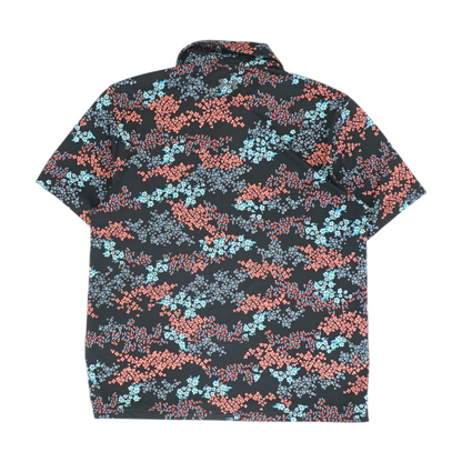 Multi Floral Short Sleeve Polo