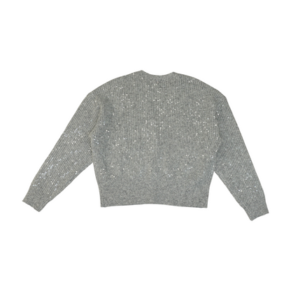 Gray Cardigan Sweater