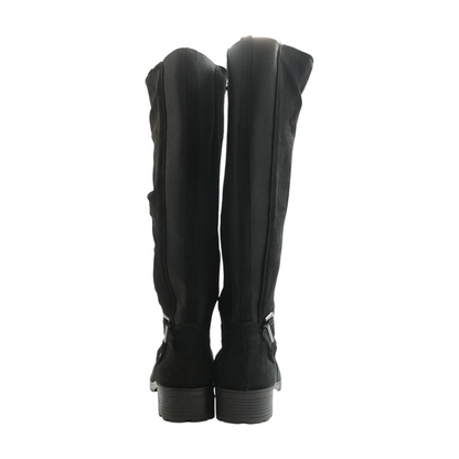 Black Knee-High Boots
