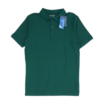 Green Short Sleeve Polo