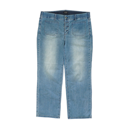 Blue Straight Jeans