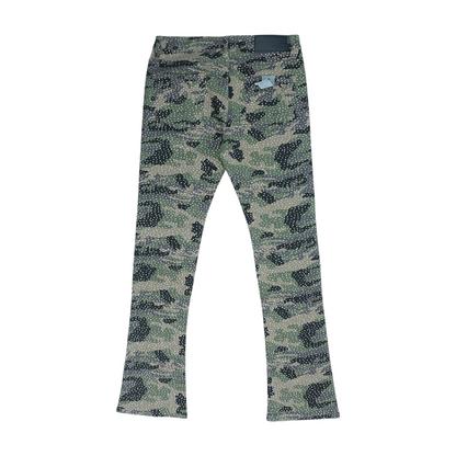 Green Camo Regular Jeans