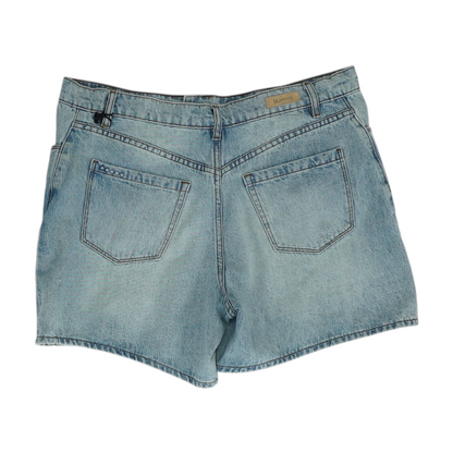 Blue Plus Solid Denim Shorts