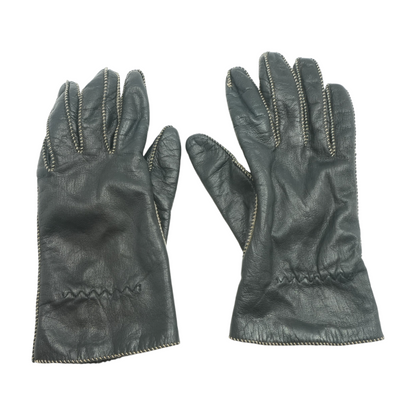 Brown Leather Gloves