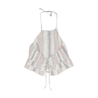 Pink Striped Blouse