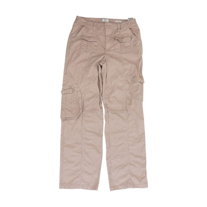 Pink Cargo Wide Leg Pants