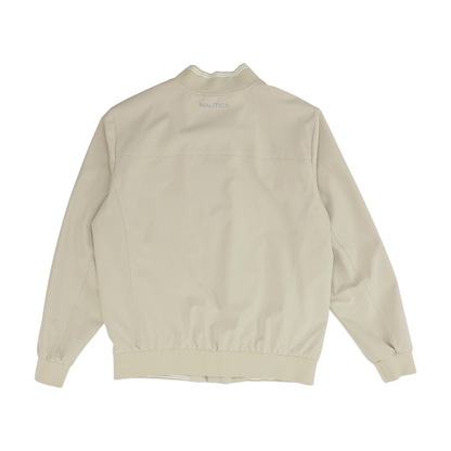 Beige Solid Jacket