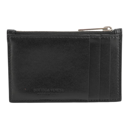 Black Cassette Zippered Card Case
