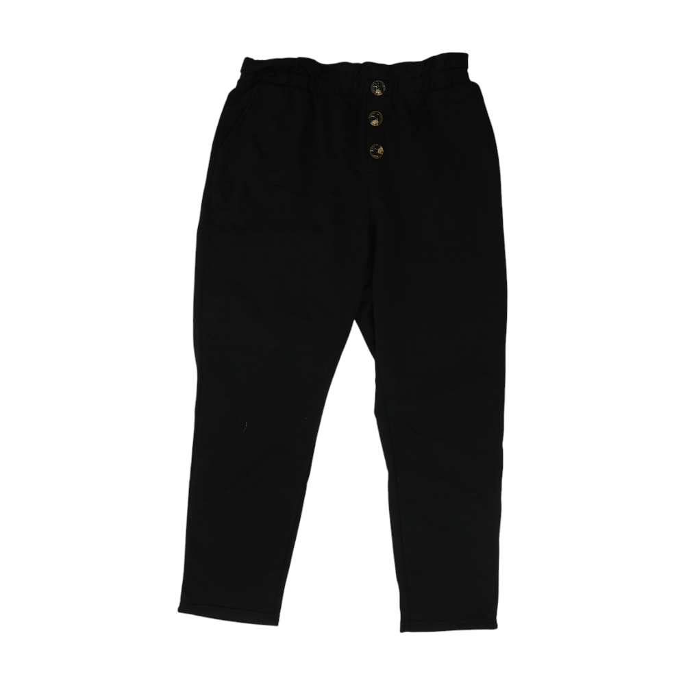 Black Regular Pants