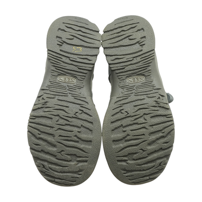 Gray Flat Sandals