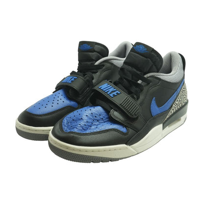 Jordan Legacy 312 Low Black Leather Low Top Athletic Shoes