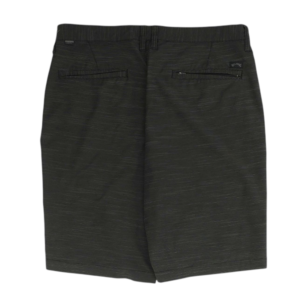 Black Striped Active Shorts