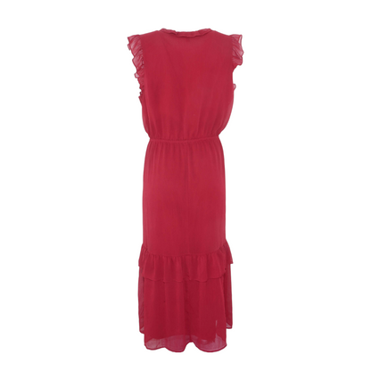 Red Midi Dress