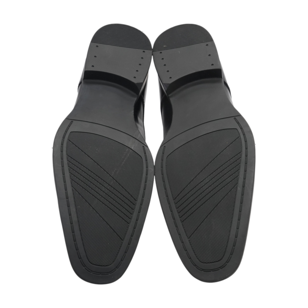 Black Lace-Up Dress Shoes